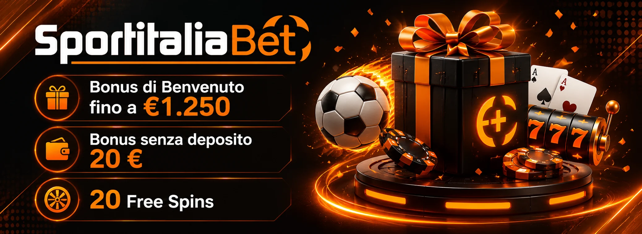 Fino a 1.250 € sui primi tre depositi